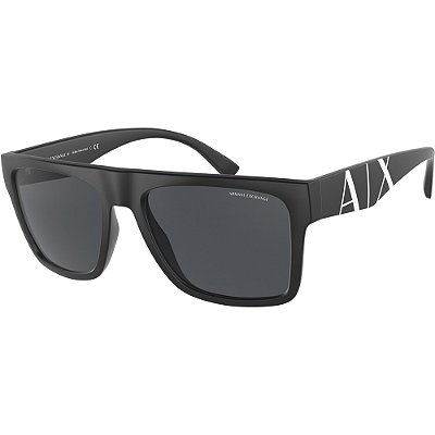 Óculos de Sol Armani Exchange 4113S 807887 Preto Masculino