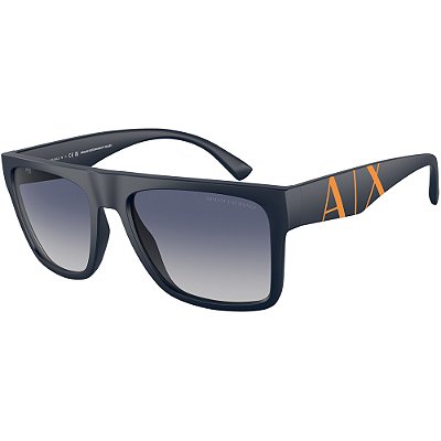 Óculos de Sol Armani Exchange 4113S 81814L Azul Masculino