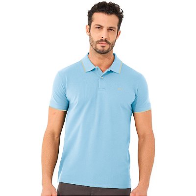 Camisa Polo Colcci Line Ou24 Azul Cashmere Masculino