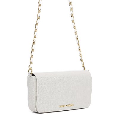 Bolsa Crossbody Lança Perfume Chains In24 Off White Feminino