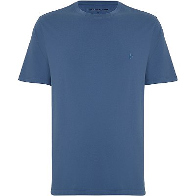 Camiseta Dudalina Essentials Ou24 Azul Masculino