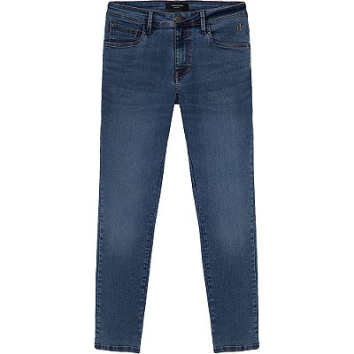 Calça Jeans Dudalina Skinny Classic Ou24 Azul Masculino