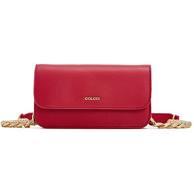 Bolsa Crossbody Colcci Chain VE24 Vermelho Feminino