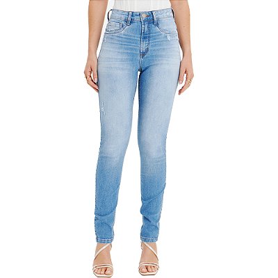 Calça Jeans Lança Perfume Héstia Skinny In24 Azul Feminino