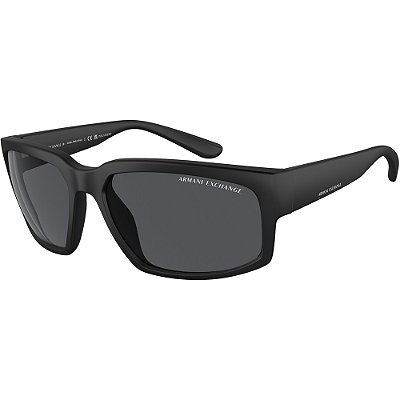 Óculos de Sol Armani Exchange 4142SU 807887 Preto Masculino