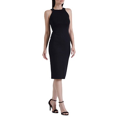 Vestido Forum Reto In24 Preto Feminino