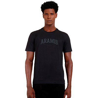 Camiseta Aramis Move College In24 Preto Masculino