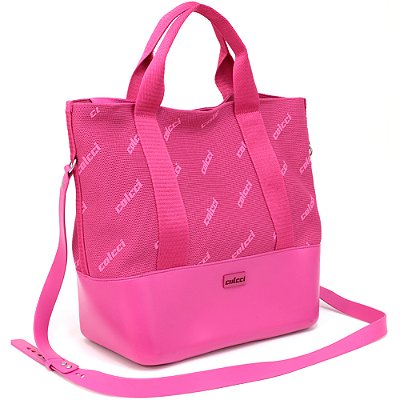 Bolsa Shopping Colcci Toronto In24 Rosa Feminino