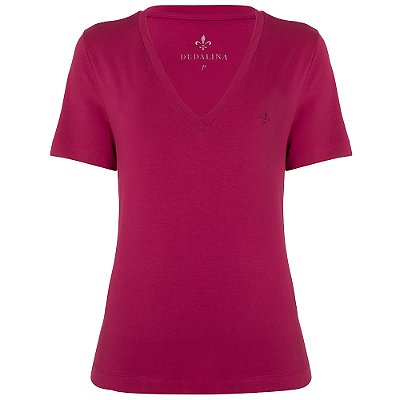 Blusa Dudalina New Essentials In24 Rosa Escuro Feminino