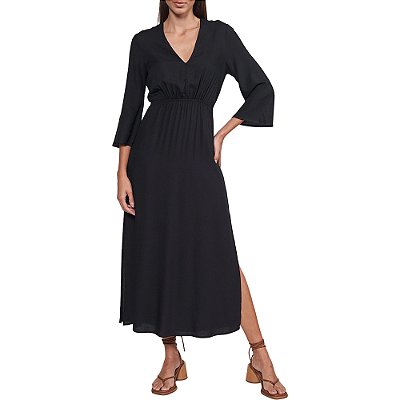 Vestido Colcci Tecido Plano In24 Preto Feminino