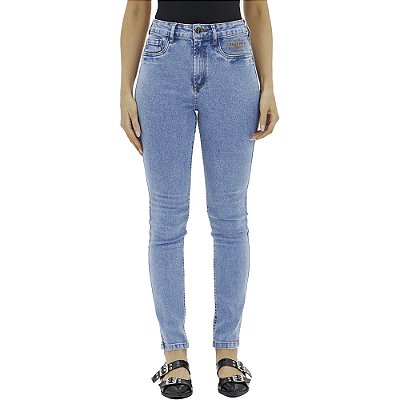 Calça Easy Lança Perfume Skinny Sh In24 Azul Feminino