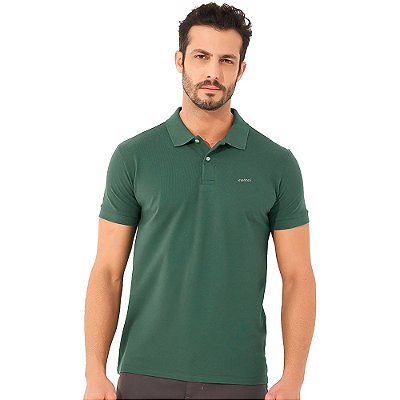 Camisa Polo Colcci Basic In24 Verde Crowd Masculino