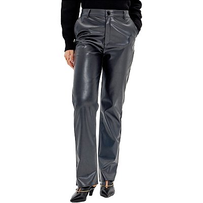 Calça Lança Perfume Reta In24 Grafite Feminino