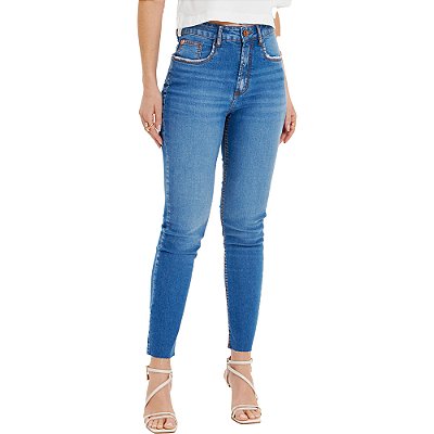 Calça Lança Perfume Vesta Ankle Sh In24c Azul Feminino