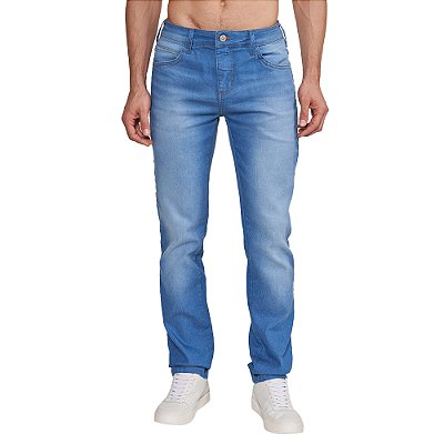 Calça Jeans Colcci Alex Slim In24b Azul Masculino