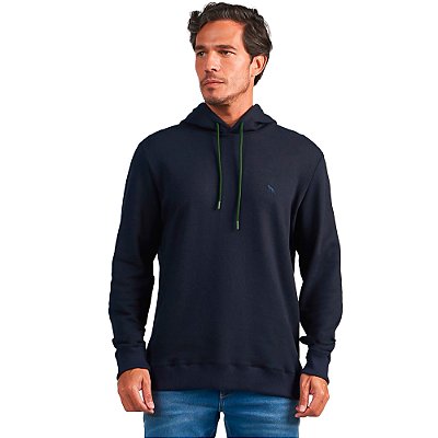 Moletom Acostamento Casual In24 Marinho Masculino