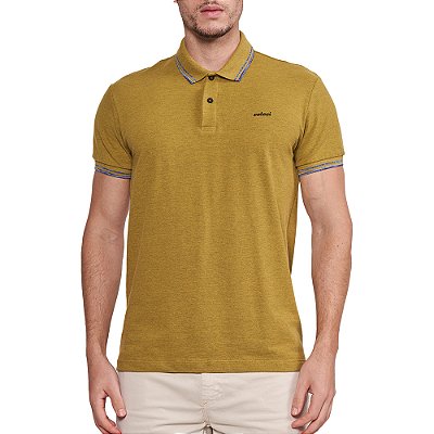 Camisa Polo Colcci Malha In24 Verde Masculino