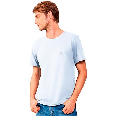Camiseta Acostamento Logo Wolf In24 Branco Masculino