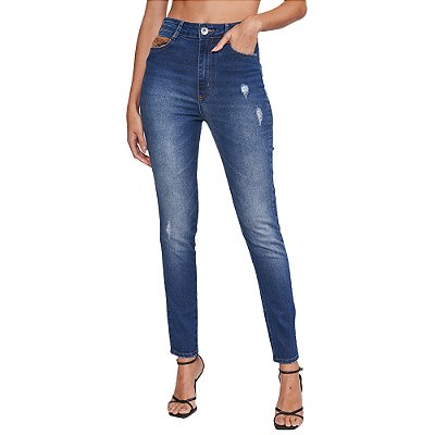 Calça Jeans Colcci Bruna Stretch In24 Azul Feminino
