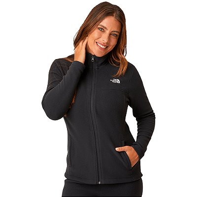 Jaqueta The North Face Fleece Glacier Preto Feminino