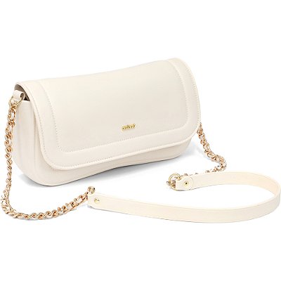 Bolsa Shoulder Colcci Zuma In24 Off White Feminino
