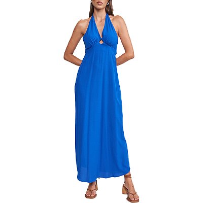 Vestido Colcci Tecido Plano In24 Azul Ultra Blue Feminino