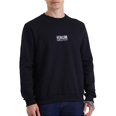 Moletom Forum Malha In24 Preto Masculino