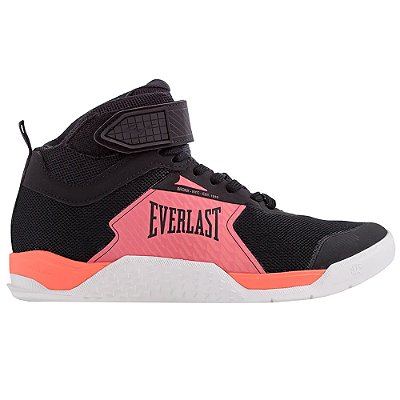 Tênis Everlast Monster 3 Preto e Rosa Feminino