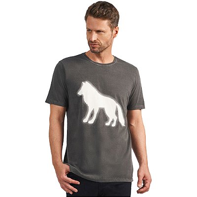 Camiseta Acostamento Dots In24 Preto Masculino
