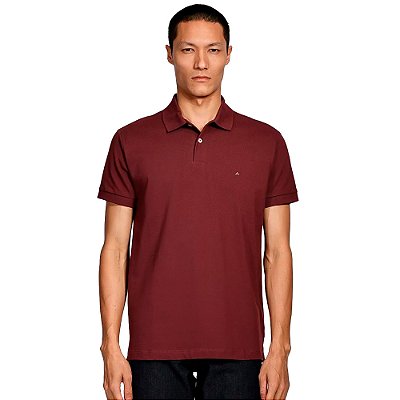 Camisa Polo Aramis Piquet In24b Bordô Masculino
