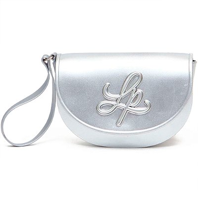 Bolsa Clutch Lança Perfume Clutch Pr25 Prata Feminino