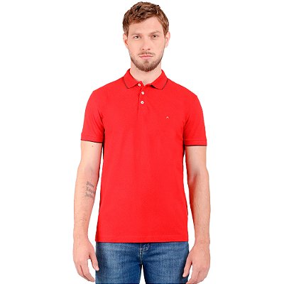 Camisa Polo Aramis Classic Ve25 Vermelho Masculino
