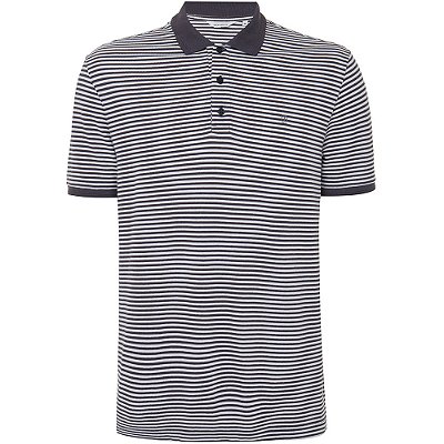 Camisa Polo Individual Fio Tinto In24 Cinza Escuro Masculino
