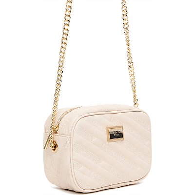 Bolsa Crossbody Easy Lança Perfume Matela Pr25 Bege Feminino