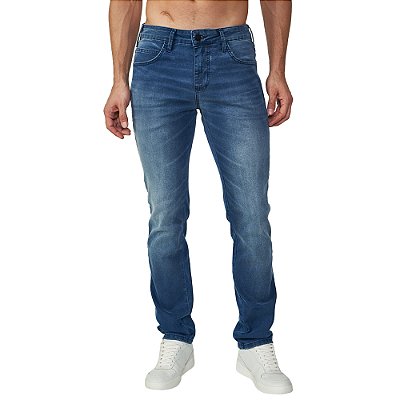Calça Jeans Colcci Alex Slim Lined Pr25 Azul Masculino