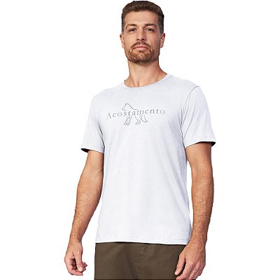 Camiseta Acostamento Lined Pr25 Branco Masculino
