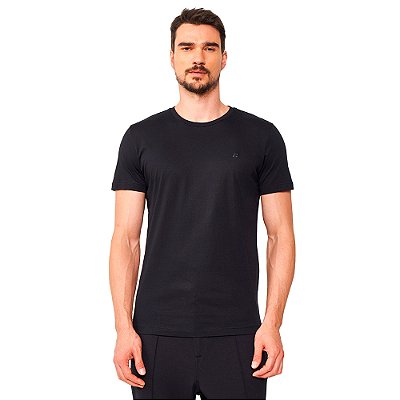 Camiseta Colcci Slim Pima Pr25 Preto Masculino