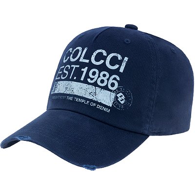 Boné Colcci Silk Frontal Pr25 Marinho Masculino