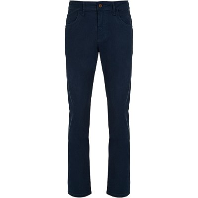 Calça Sarja Individual Slim In24 Azul Escuro Masculino