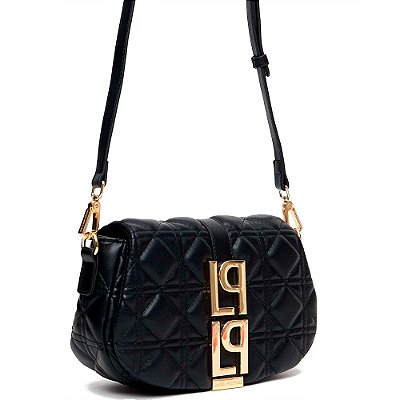 Bolsa Crossbody Lança Perfume Matelasse Pr25a Preto Feminino
