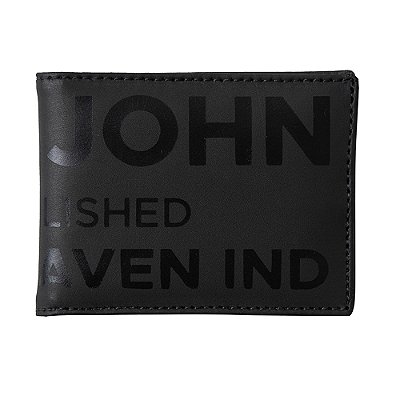 Carteira John John Leon In24 Preto Masculino