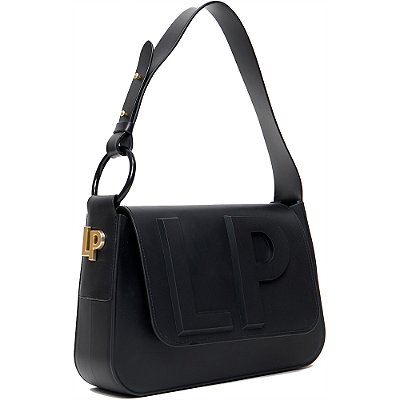 Bolsa Shoulder Lança Perfume Pr25 Preto Feminino