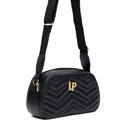 Bolsa Crossbody Lança Perfume Matelasse Pr25 Preto Feminino
