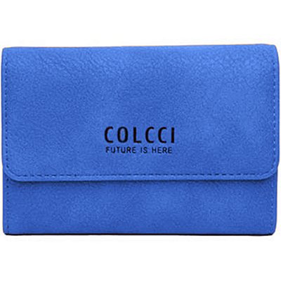 Carteira Colcci Small Basic Pr25 Azul Feminino