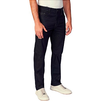 Calça Jeans Acostamento Regular Pr25 Azul Escuro Masculino