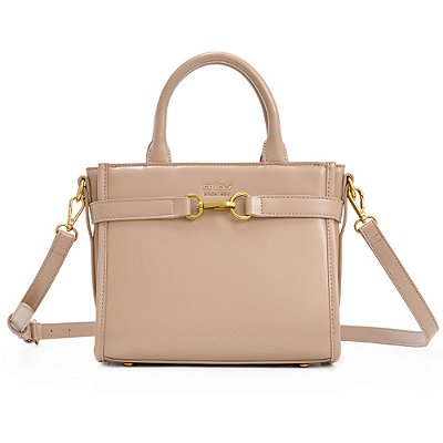 Bolsa Tote Colcci Small Fecho Pr25 Bege Feminino