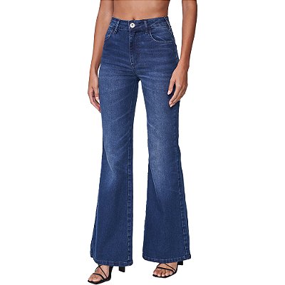 Calça Jeans Colcci Boot Cut Pr25 Azul Indigo Feminino