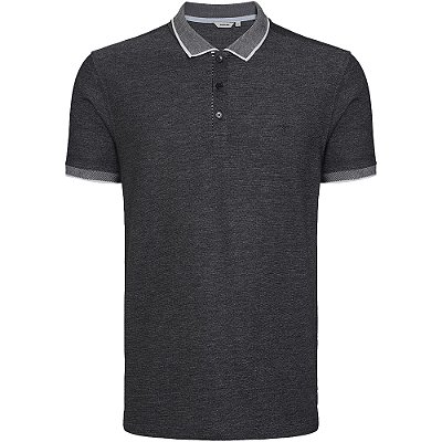 Camisa Polo Dudalina Binada In24 Azul Marinho Masculino
