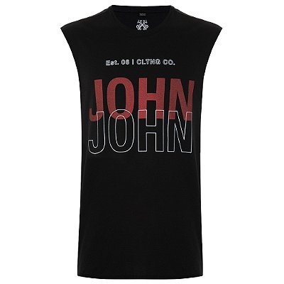 Regata John John Skater In24 Preto Masculino