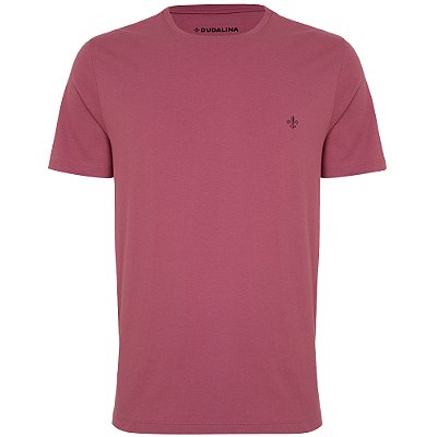 Camiseta Dudalina Essentials In24 Rosa Masculino